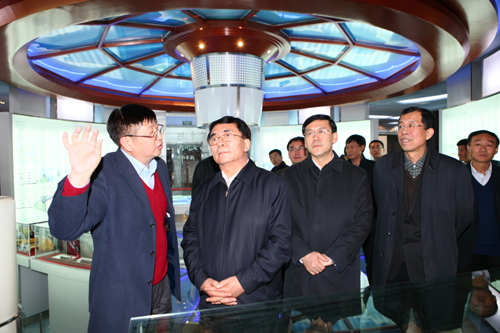 Bai Chunli Inspects the CIAC
